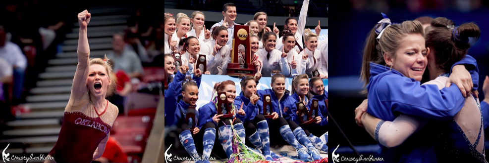 haley scaman, mackenzie caquatto, alaina johnson, florida, oklahoma, ncaa champions, 2014