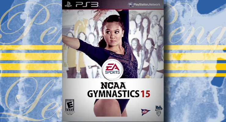 christine peng peng lee gymnast video game over art ea sports