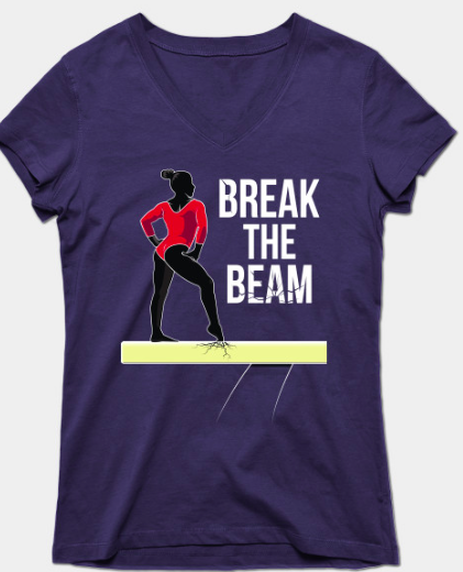 Break The Beam GymCastic tshirt