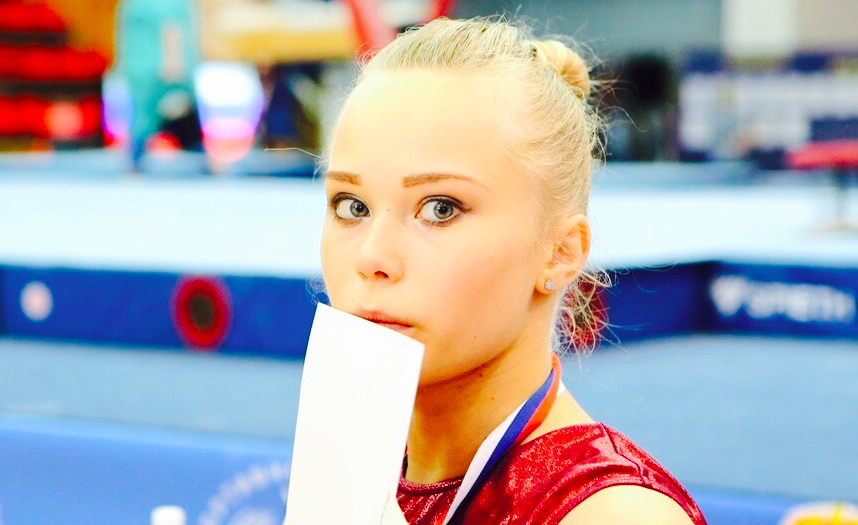 Russia's top gymnast, Angelina Melnikova.