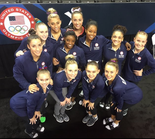 Gymnasts at 2016 Olympic Trials