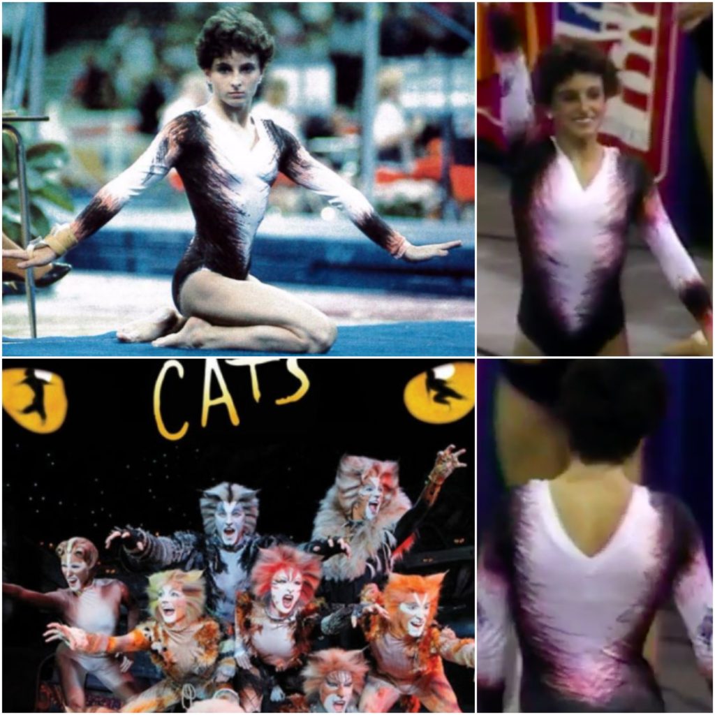 hope spivey cats leotard