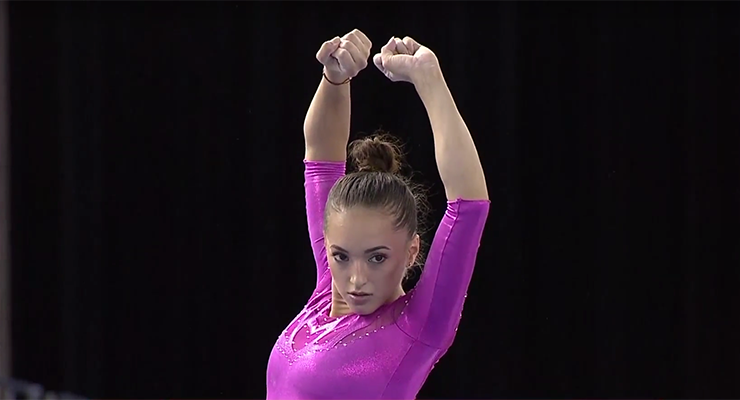 larissa iordache university games in pink flamenco