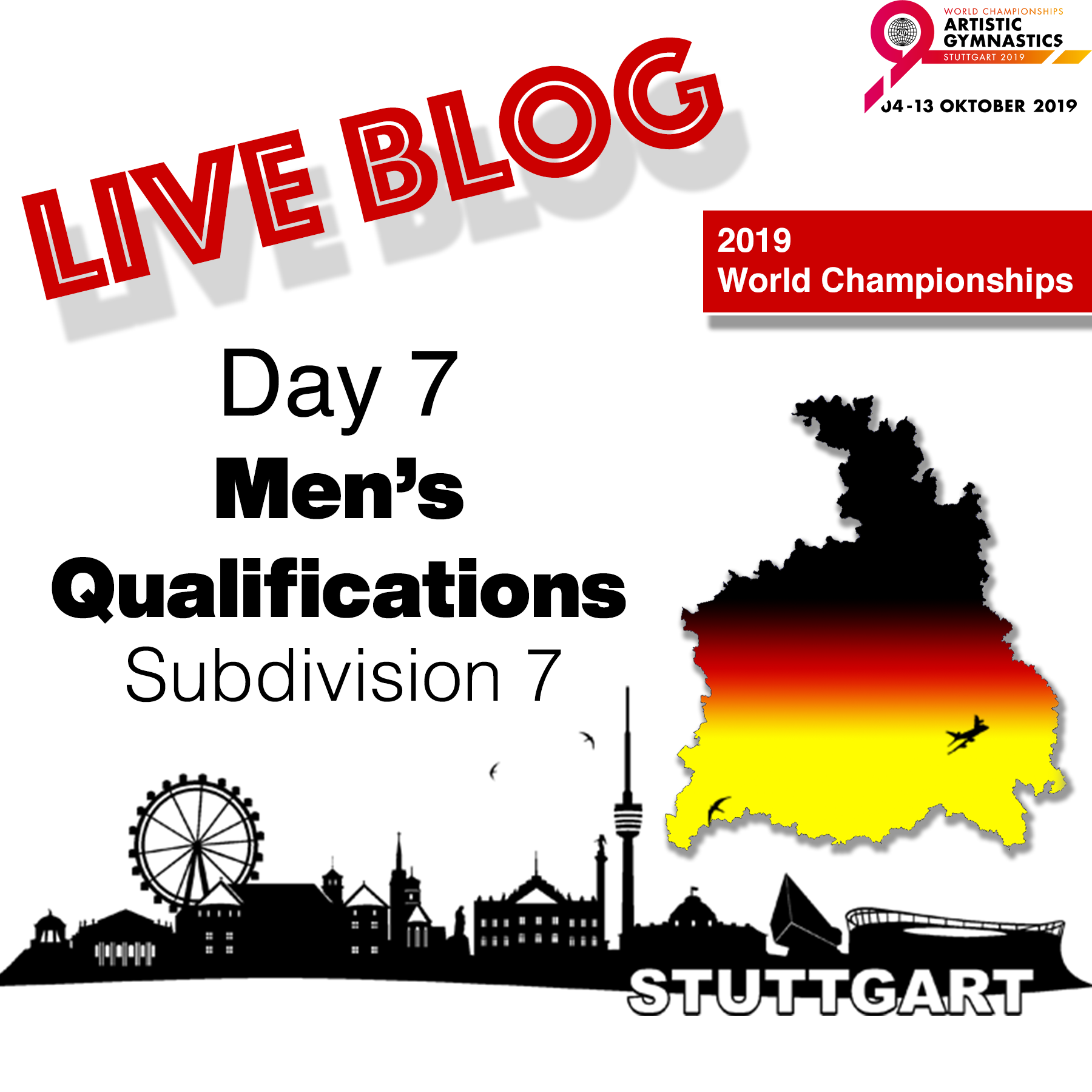 Live Blog: 2019 World Championships – MAG Qualifications – Sub Division 7, Oct. 7th