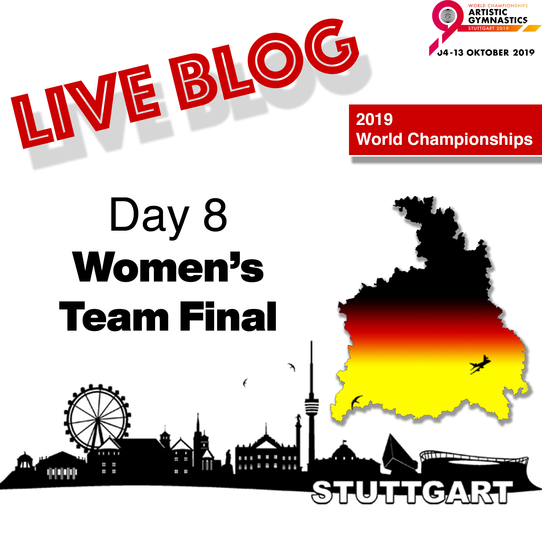 Live Blog: 2019 World Championships – Women’s Team Final, Oct. 8th