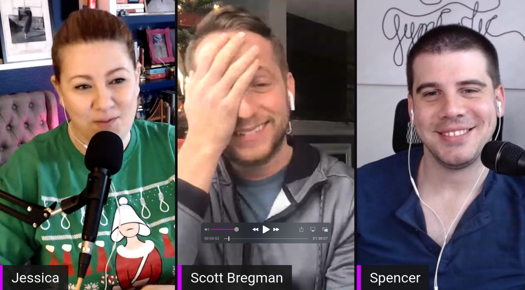 Behind The Scenes: Christmas with Scott Bregman - GymCastic