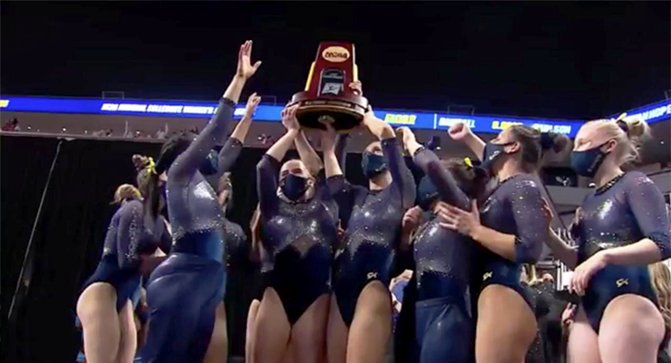 michigan womens gymnastics team win first ever ncaa championship