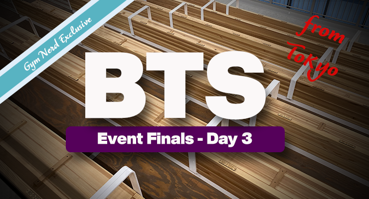 Behind The Scenes: Tokyo Olympics Event Finals Day Three Beam, High Bar and P-Bars