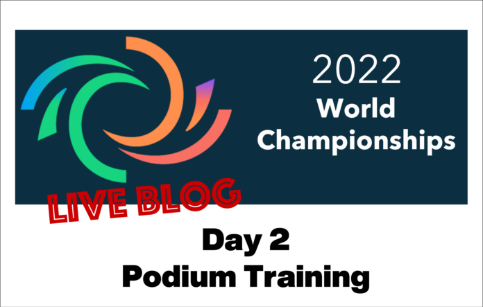 Live Blog: 2022 World Championships – Podium Training, Day 2