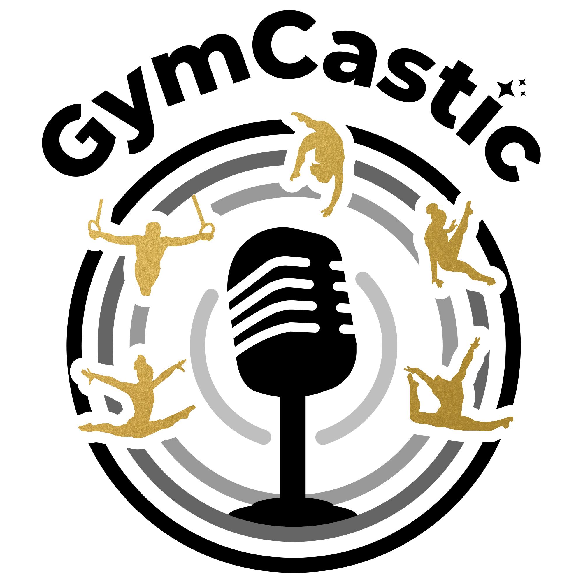 golden athletes GymCastic logo