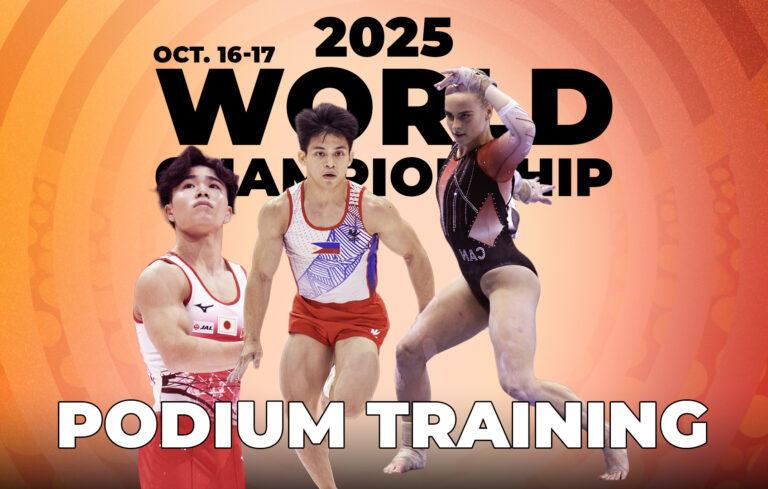 2025 World Championships Women’s Podium Training One: NED, JPN, CAN, NEMOUR