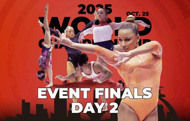 2025 World Championships: Event Finals Day Two: Women’s BB, FX, Men’s VT, HB, PBars