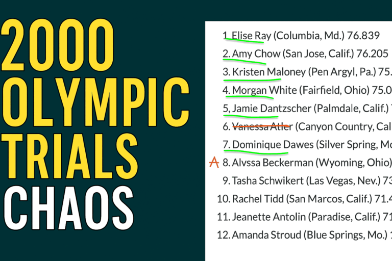 The Nightmare That Was The 2000 Olympic Trials