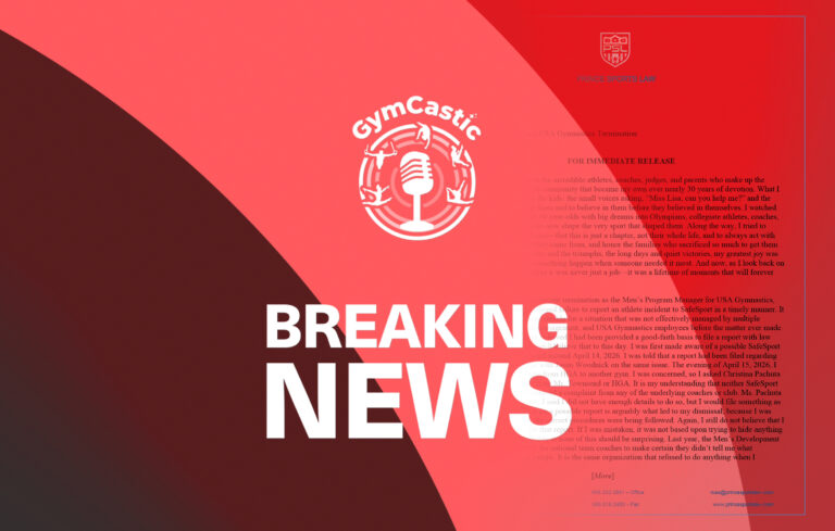 Former USAG Men’s Program Manager Alleges Unfair Dismissal, USAG Disputes The Facts