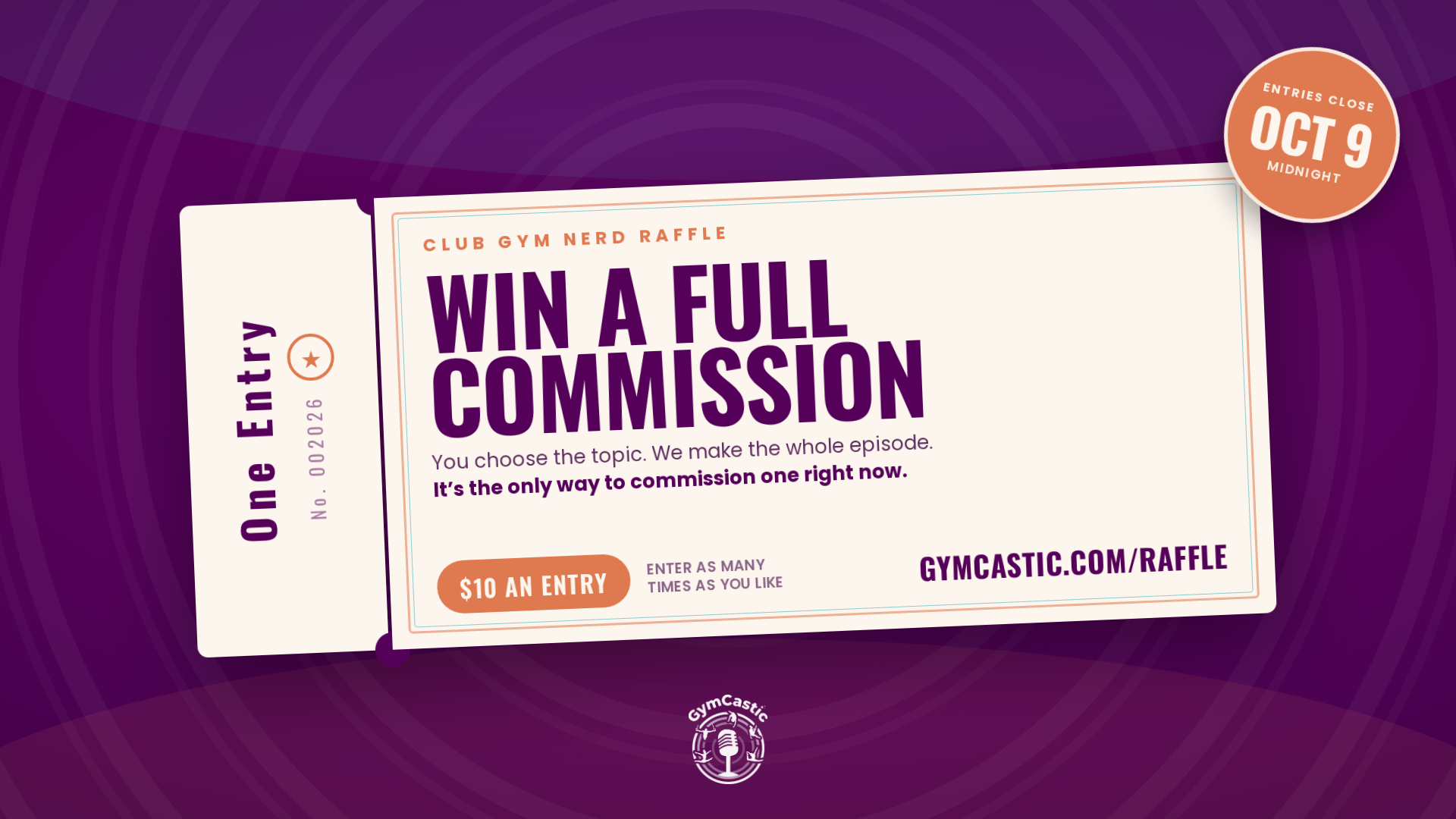 Full Commission Raffle 2026